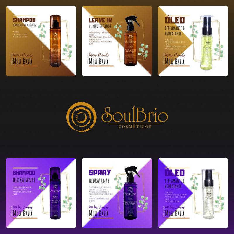 Soul Brio Produtos veganos para dreads e fibra sintética e orgânica